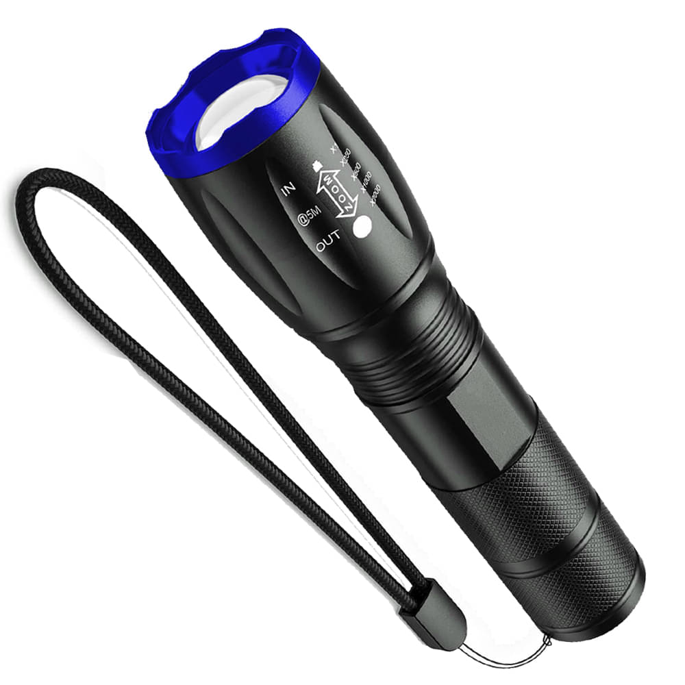     			CRS - 3W AA Battery Flashlight Torch ( Pack of 1 )