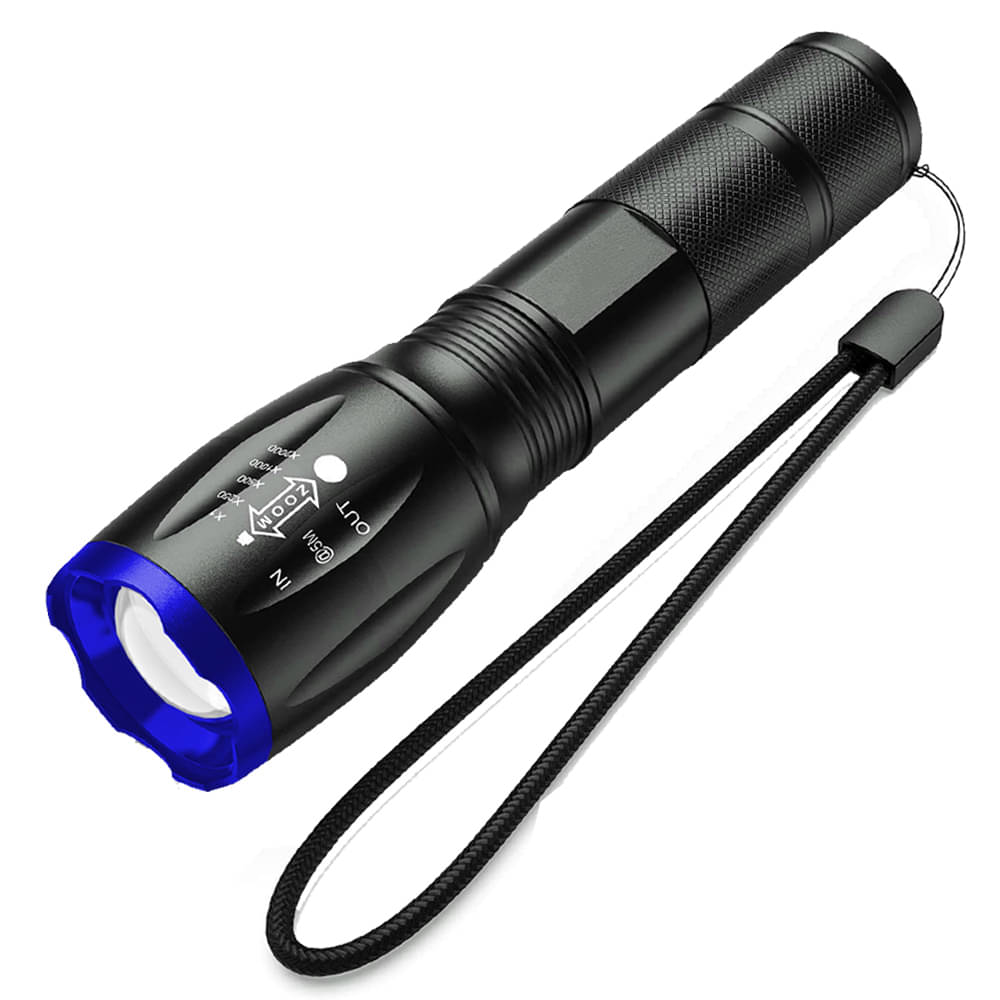     			CRS - 3W AA Battery Flashlight Torch ( Pack of 1 )