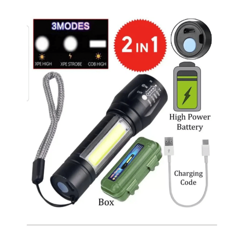 Geniric - 0.5W AA Battery Flashlight Torch ( Pack of 1 ) Geniric - 0.5W AA Battery Flashlight Torch ( Pack of 1 )