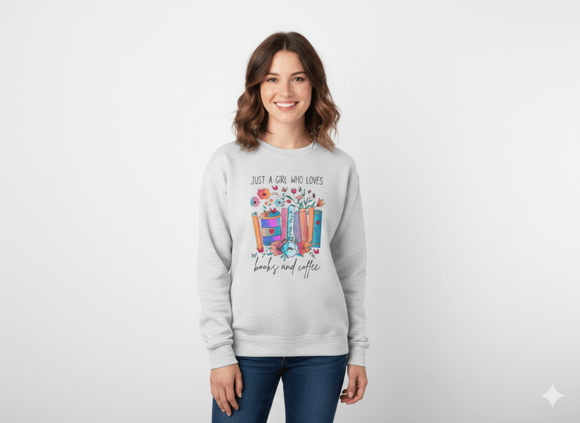 HARPITA Women Fleece Round Neck Sweatshirt For Light Winters ( Light Grey ) HARPITA Women Fleece Round Neck Sweatshirt For Light Winters ( Light Grey )
