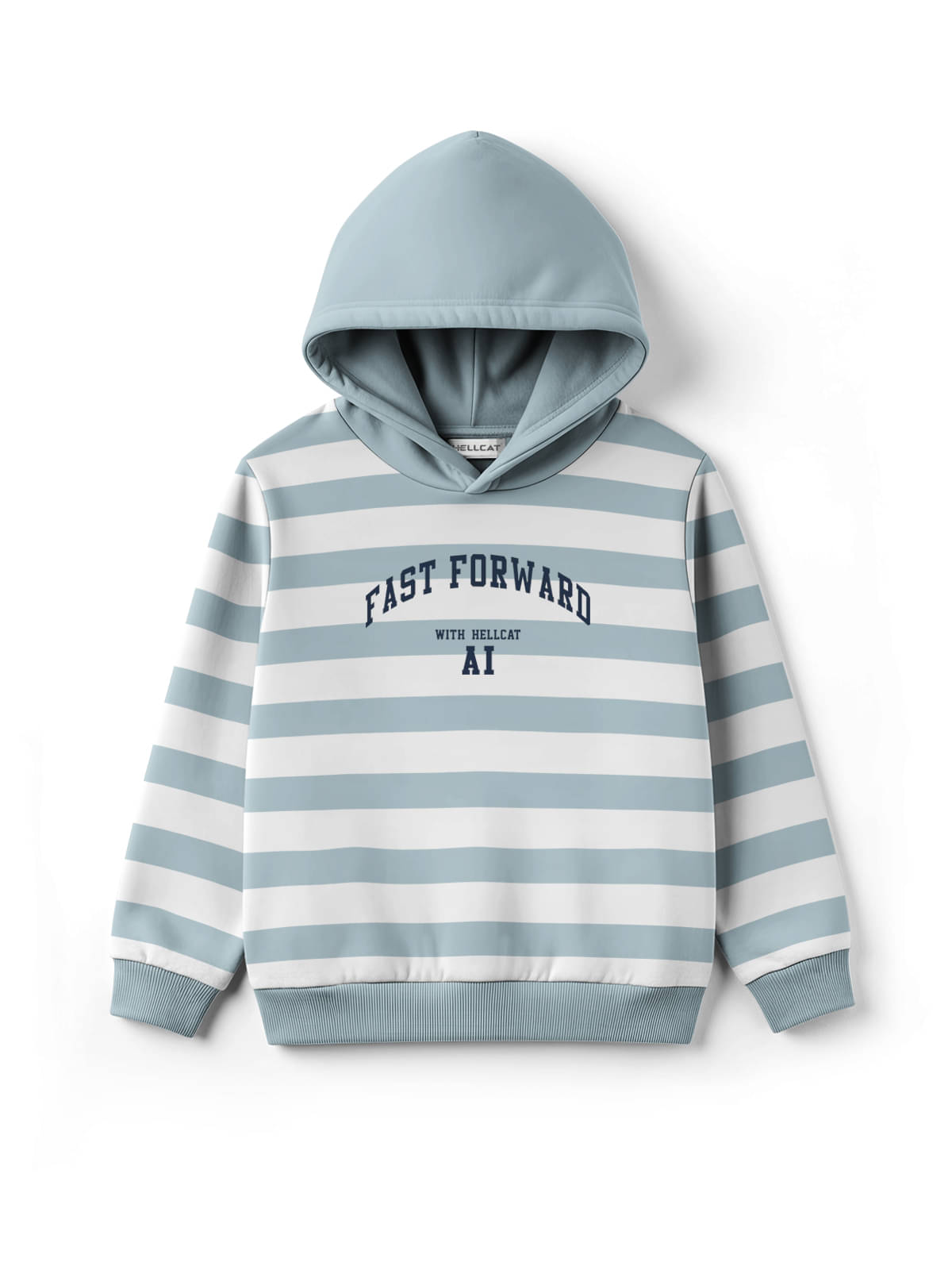     			HELLCAT Pack of 1 Boys Cotton Blend Sweatshirt ( Blue )