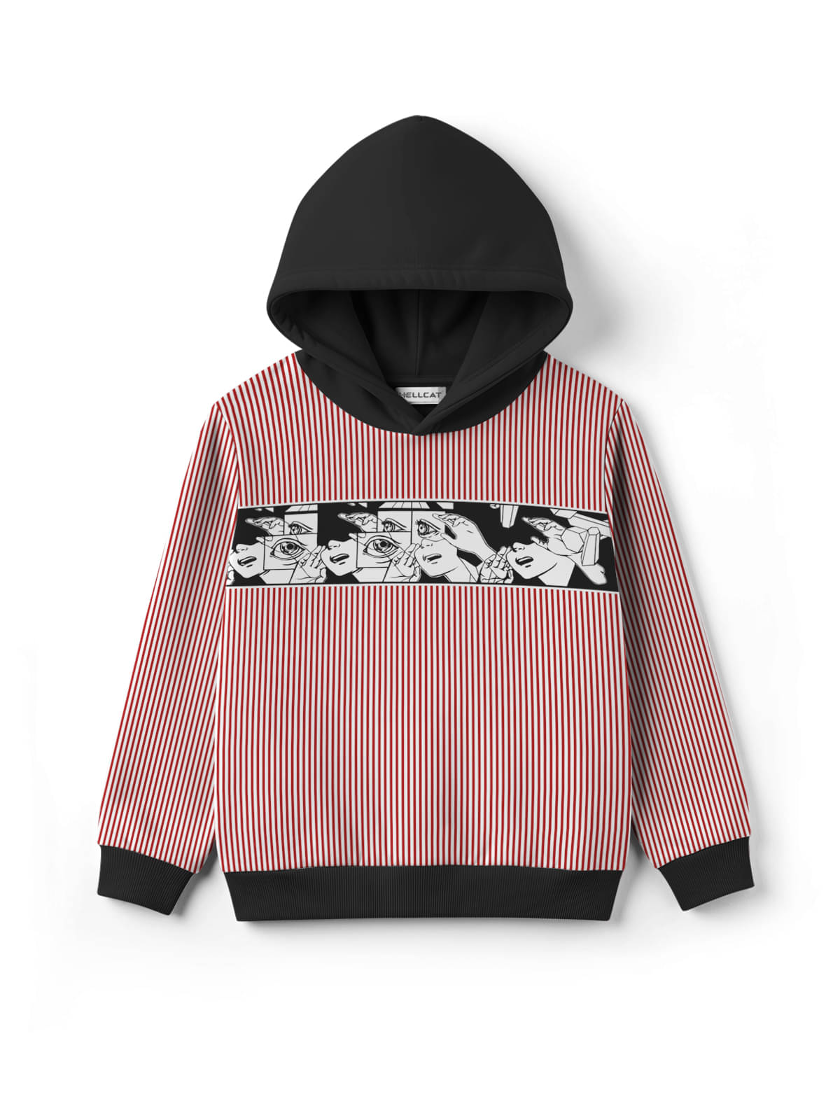     			HELLCAT Pack of 1 Boys Cotton Blend Sweatshirt ( Red )