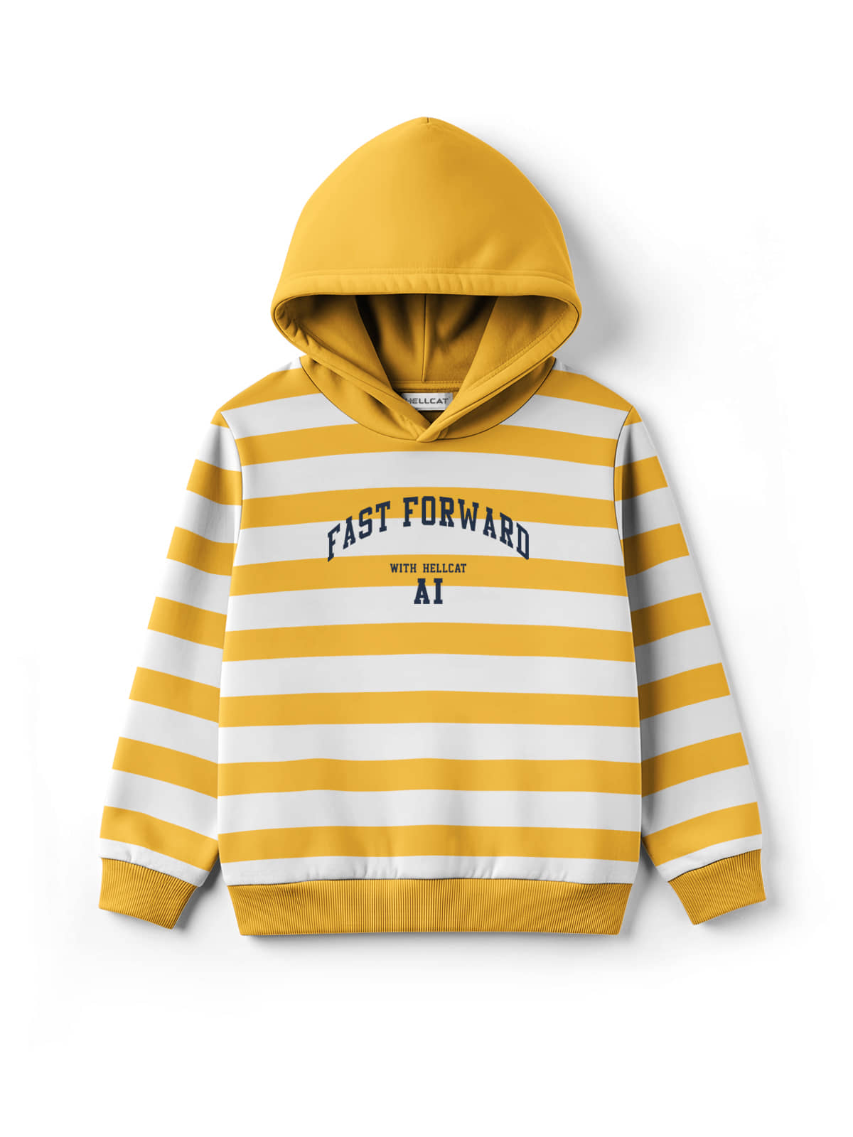 HELLCAT Pack of 1 Boys Cotton Blend Sweatshirt ( Blue )