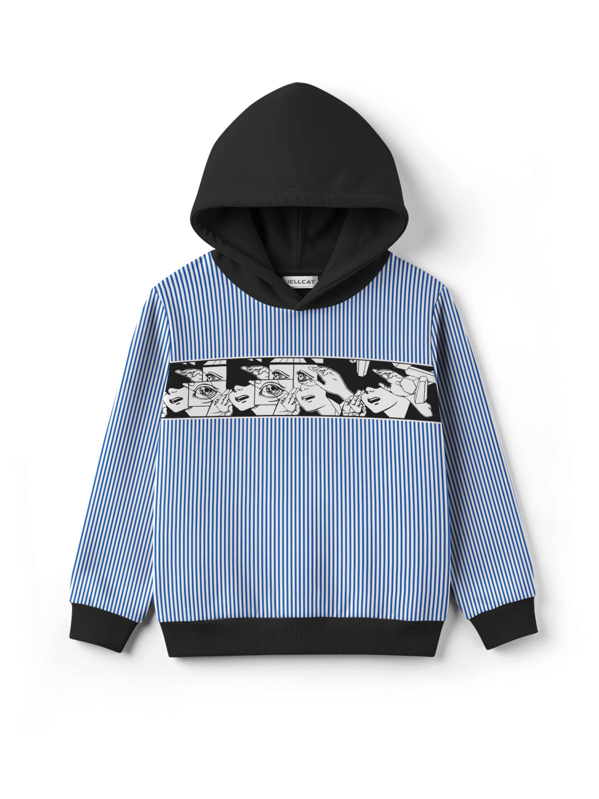    			HELLCAT Pack of 1 Boys Cotton Blend Sweatshirt ( Royal Blue )