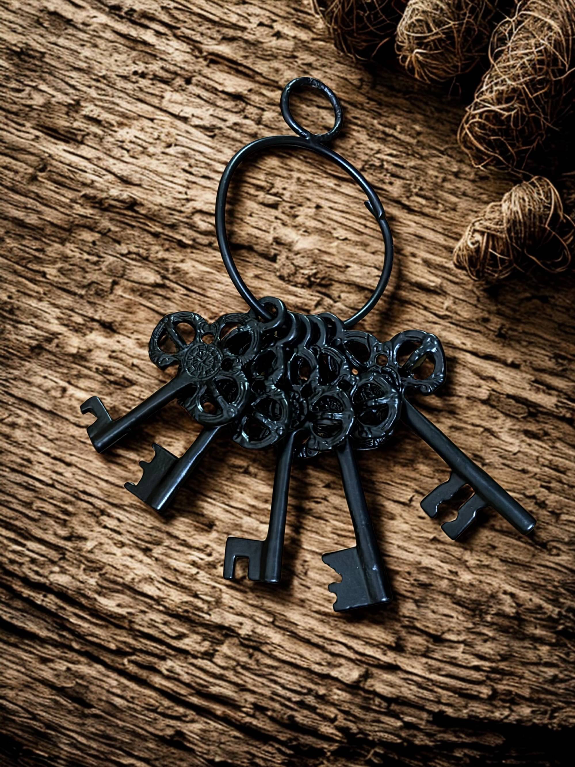 Handcrafted Victorian Style Bunch of Key's | 19th Century Vintage Key's | Antique Key's For Collection Purpose | Assorted Lot of 5     			Handcrafted Victorian Style Bunch of Key's | 19th Century Vintage Key's | Antique Key's For Collection Purpose | Assorted Lot of 5