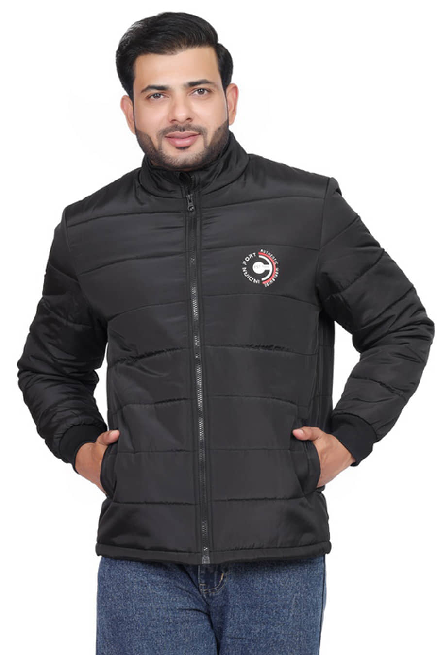 Indian Fort Nylon Men's Puffer Jacket - Olive ( Pack of 1 ) - Jackets & Coats | Buy online on ZillyBuy