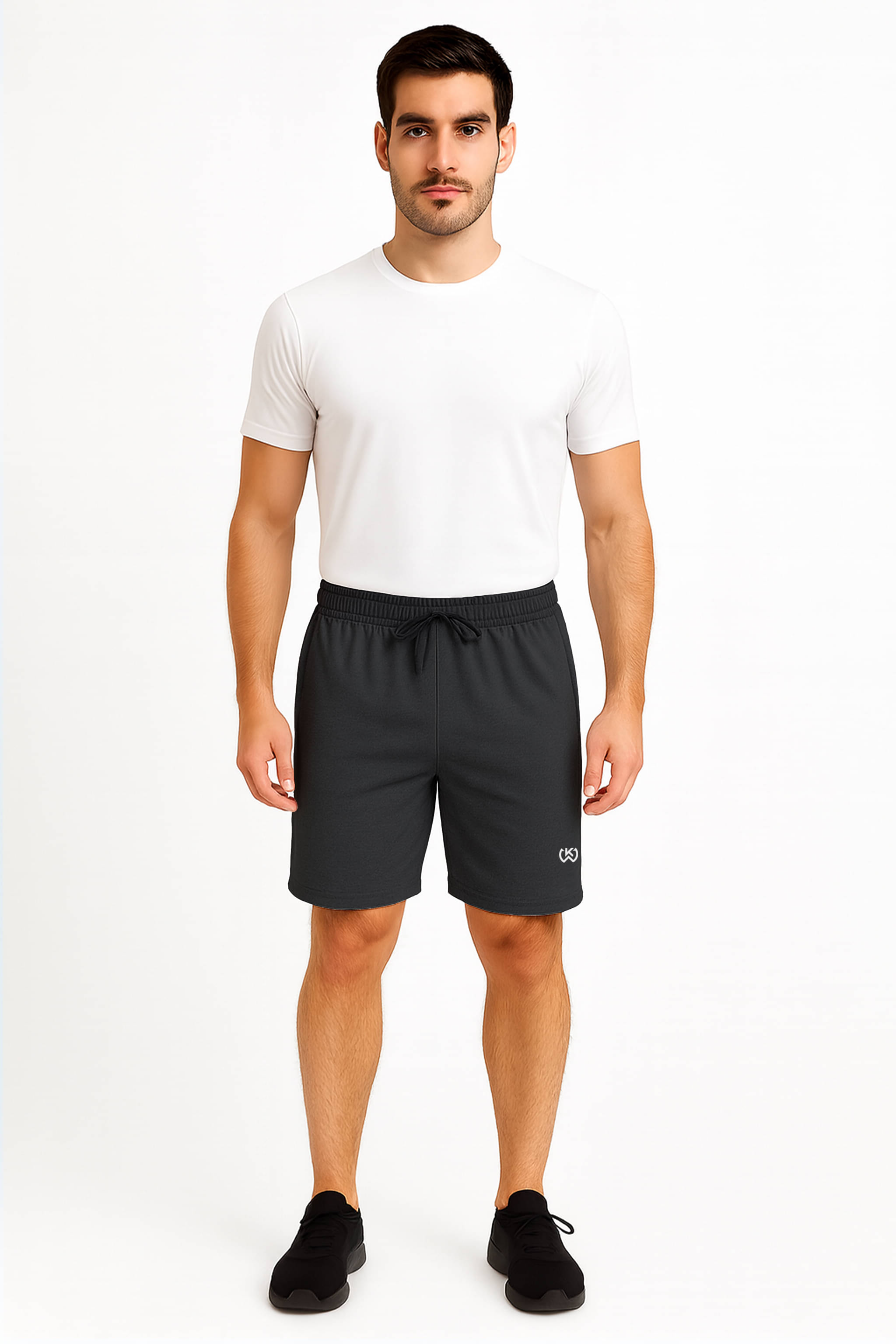 KWINGS Dark Grey Cotton Lycra Men's Running Shorts ( Pack of 1 ) KWINGS Dark Grey Cotton Lycra Men's Running Shorts ( Pack of 1 )
