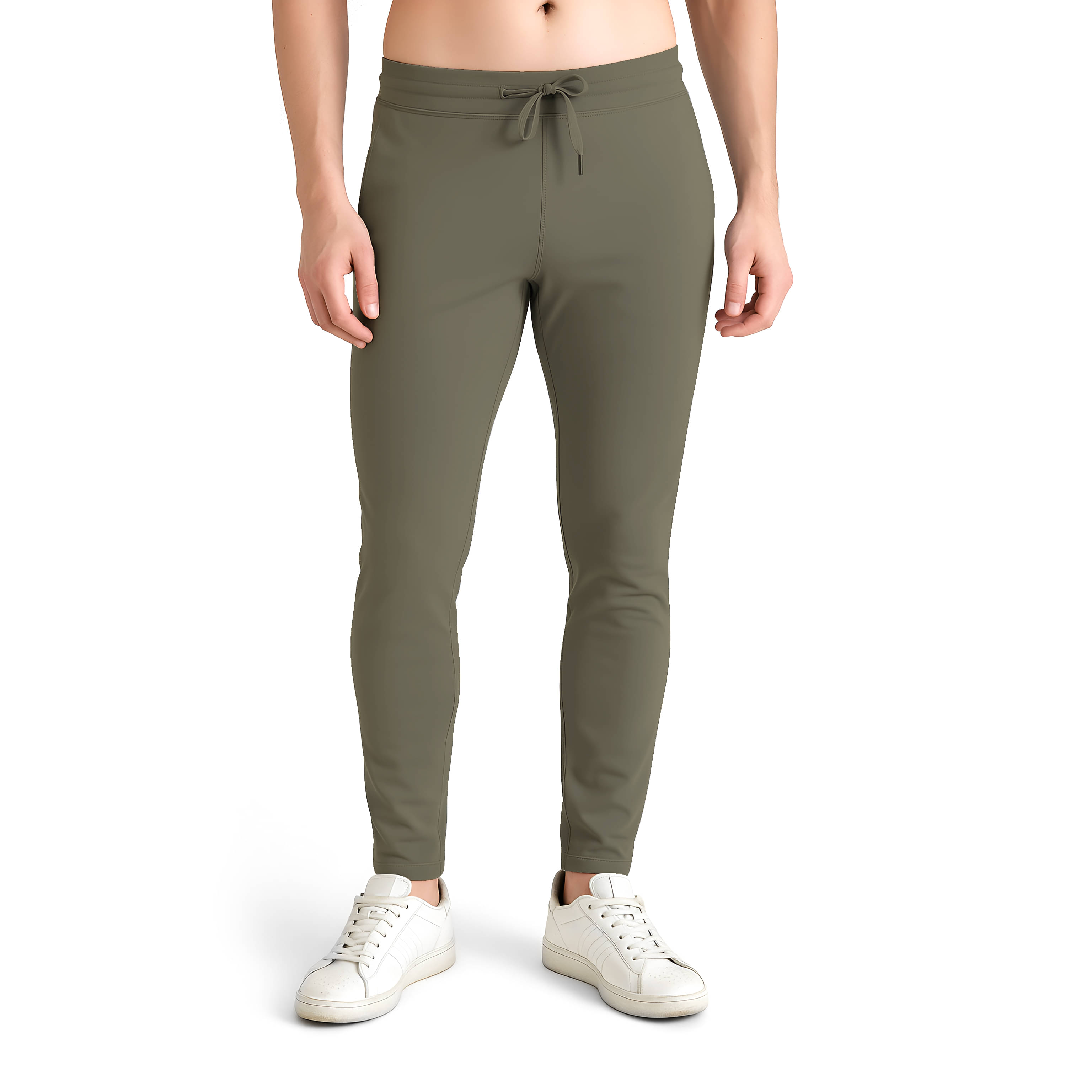     			KWINGS Khaki Lycra Men's Trackpants ( Pack of 1 )