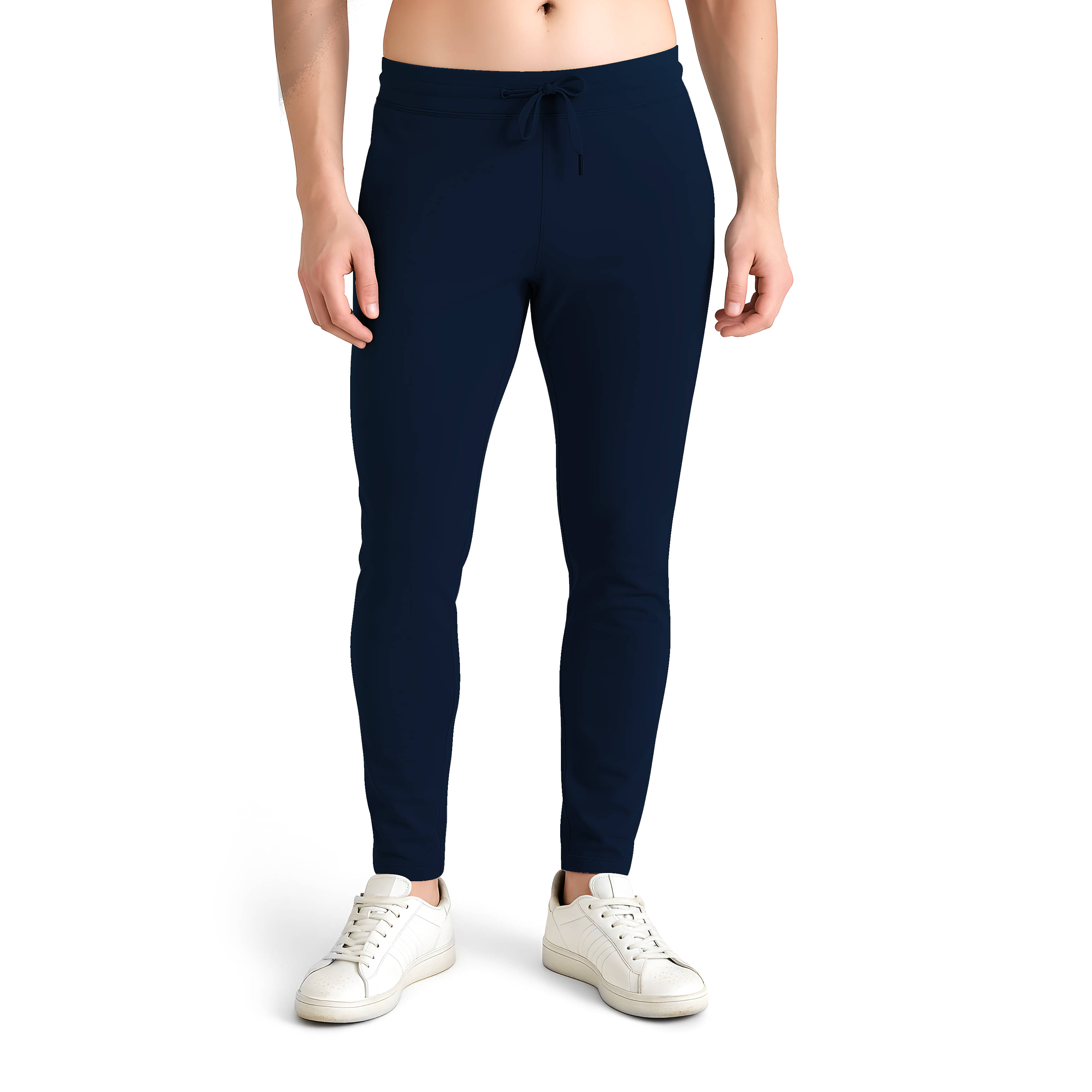 KWINGS Navy Lycra Men's Trackpants ( Pack of 1 ) KWINGS Navy Lycra Men's Trackpants ( Pack of 1 )