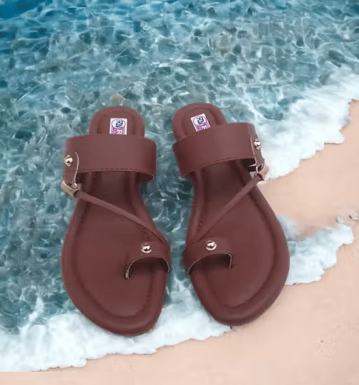 M/s Ramsar Footwear Brown Women's Flats M/s Ramsar Footwear Brown Women's Flats