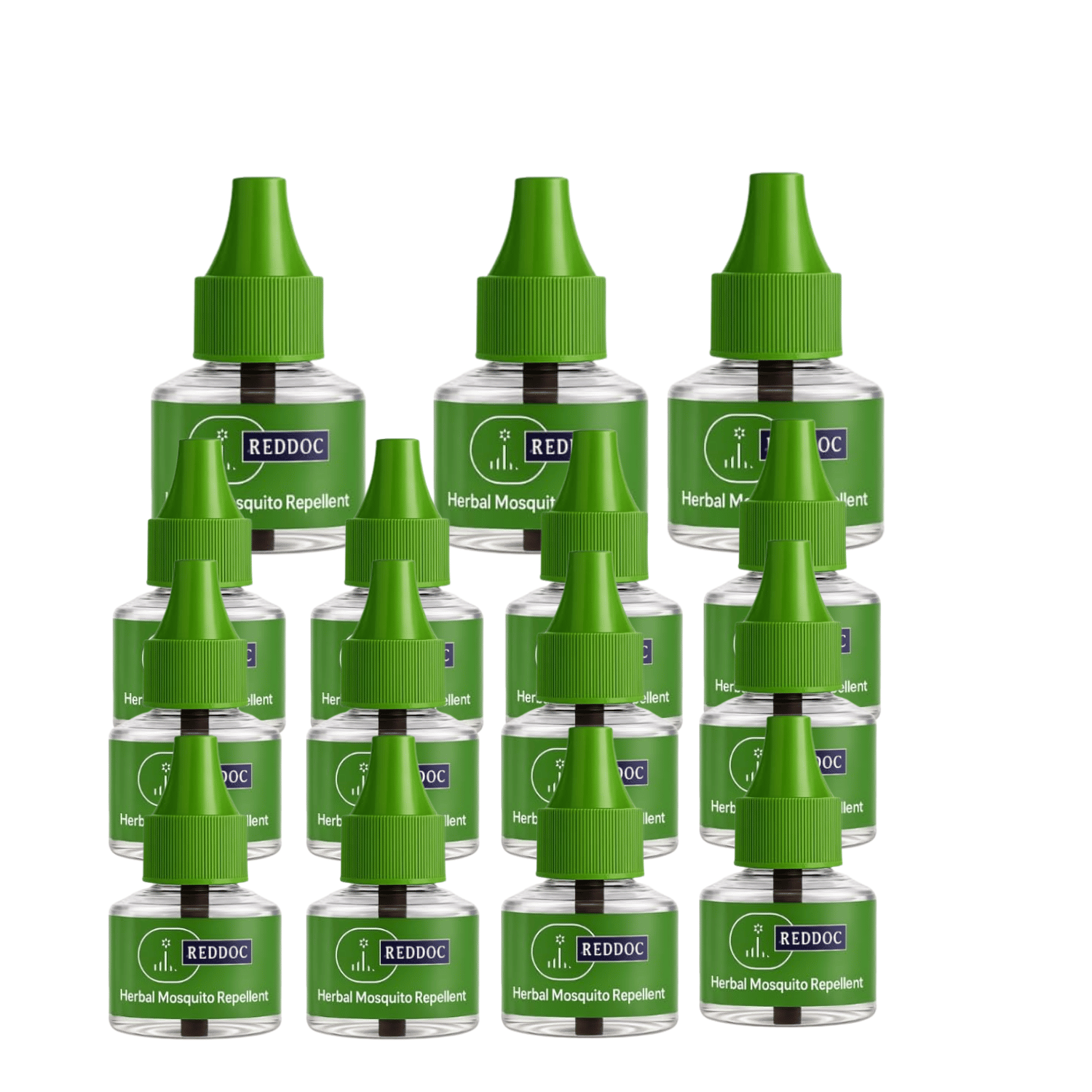 REDDOC Herbal Mosquito Repellent Refill –Natural Protection Against Dengue & Mosquitoes | Mosquito Repellent & Killer GREEN (PACK OF 15) REDDOC Herbal Mosquito Repellent Refill –Natural Protection Against Dengue & Mosquitoes | Mosquito Repellent & Killer GREEN (PACK OF 15)