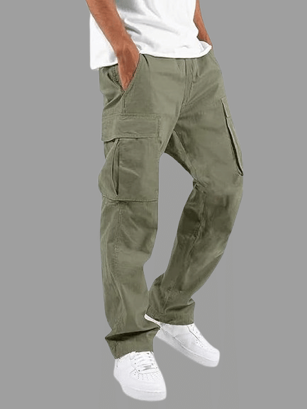     			REKHOLA Regular Men's Cargos - Olive Green ( Pack of 1 )