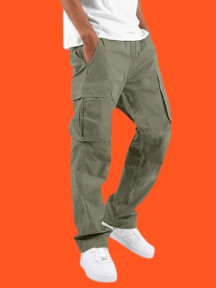     			REKHOLA Regular Men's Cargos - Olive Green ( Pack of 1 )