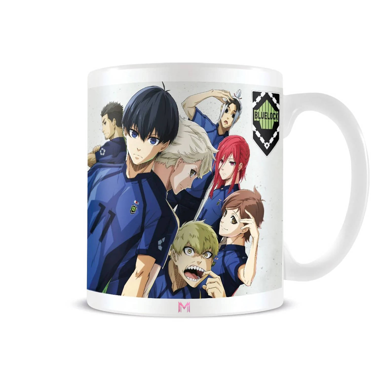     			Ridaa Blue Lock mug Ceramic Coffee Mug 350 mL ( Pack of 1 )