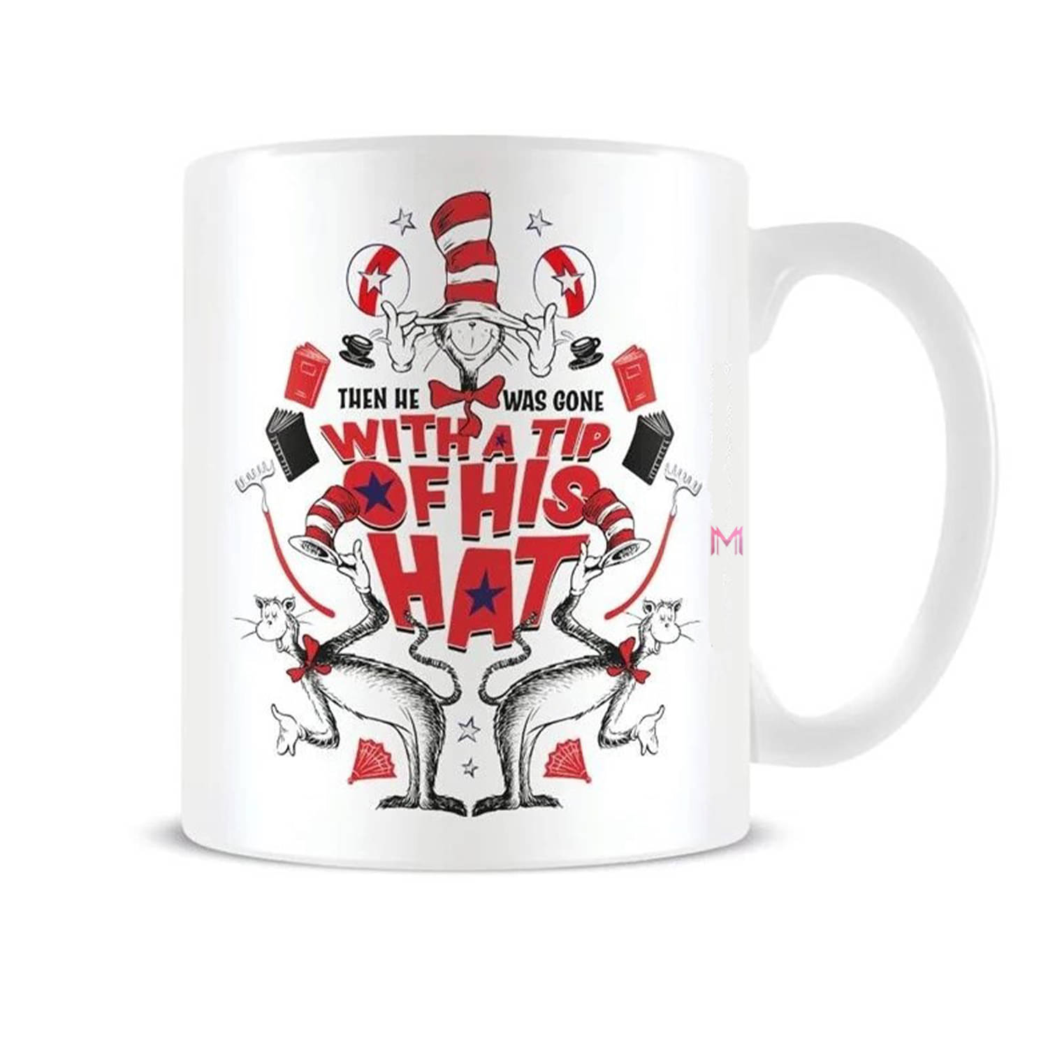     			Ridaa Dr. Seuss Mug 2 Ceramic Coffee Mug 350 mL ( Pack of 1 )