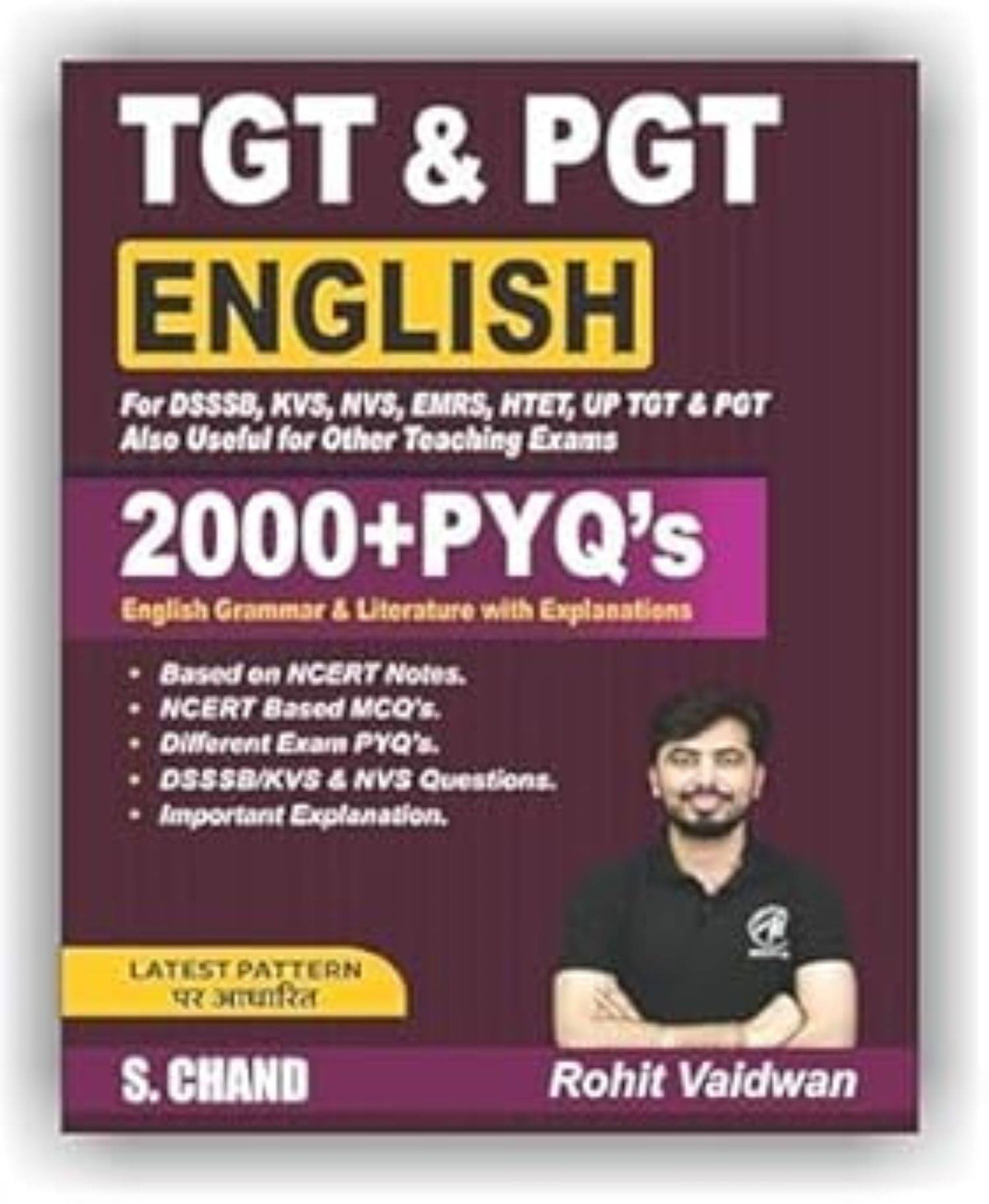     			S CHAND English TGT & PGT Exam Book 2025 - 2026