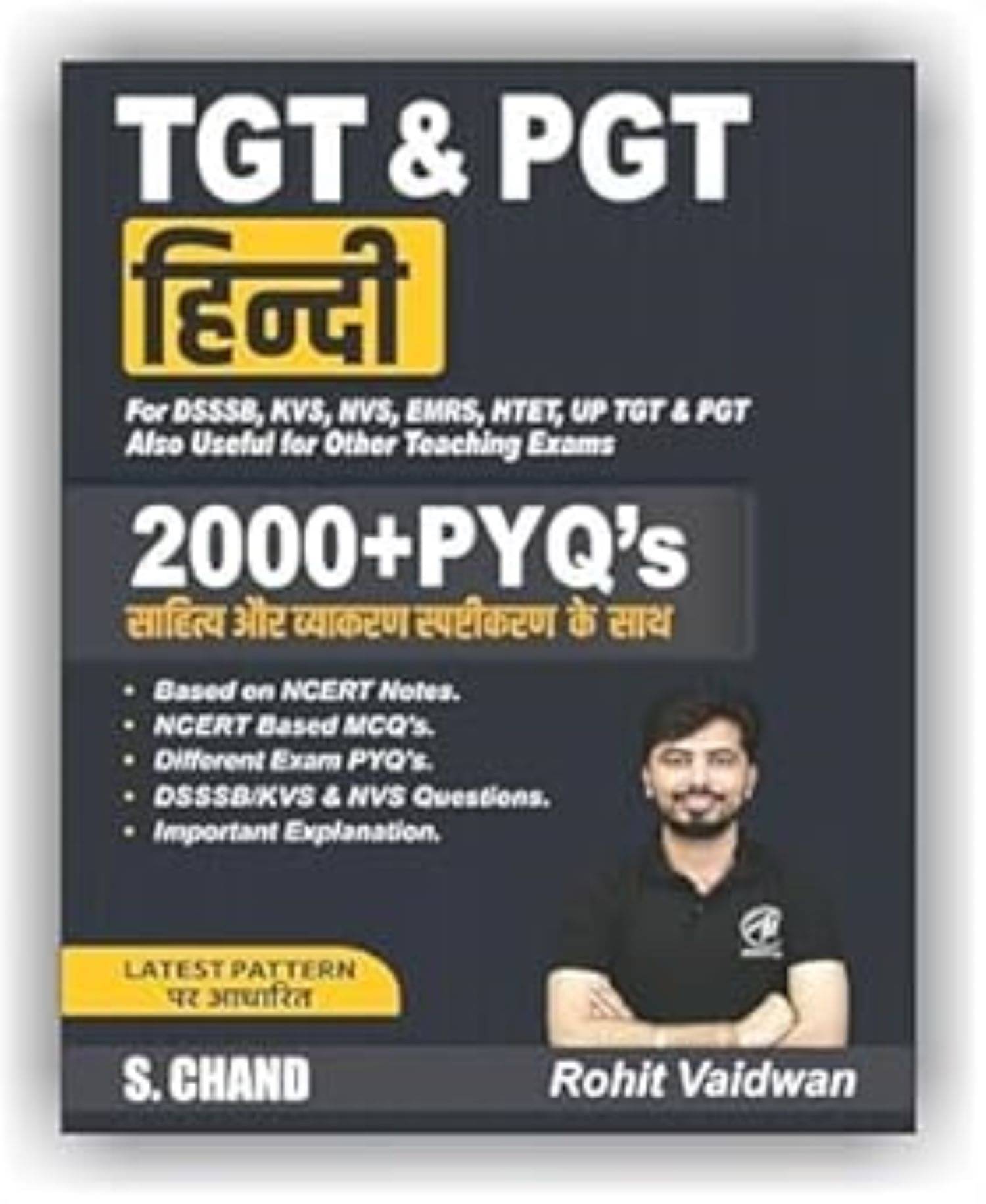     			S CHAND TGT & PGT (Hindi) Exam Book 2025 - 2026