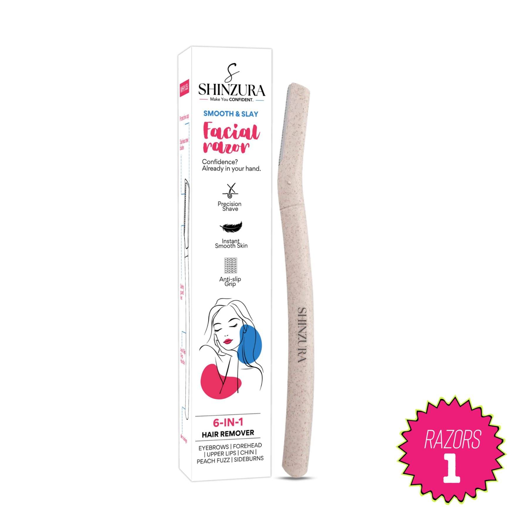 SHINZURA Manual Razor ( Pack of 1 ) SHINZURA Manual Razor ( Pack of 1 )