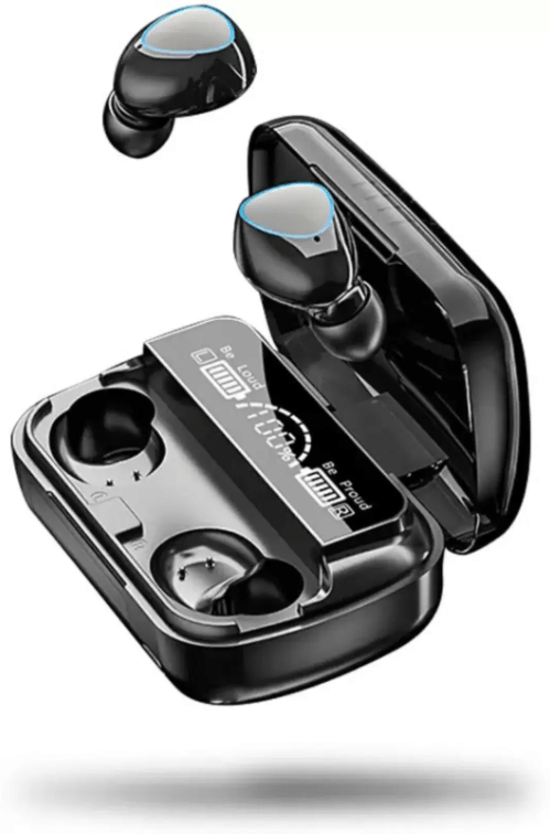 SURYASH ENTERPRISES M10 Bluetooth True Wireless (TWS) On Ear 50 Hours Playback Active Noise cancellation IPX4(Splash & Sweat Proof) Black SURYASH ENTERPRISES M10 Bluetooth True Wireless (TWS) On Ear 50 Hours Playback Active Noise cancellation IPX4(Splash & Sweat Proof) Black