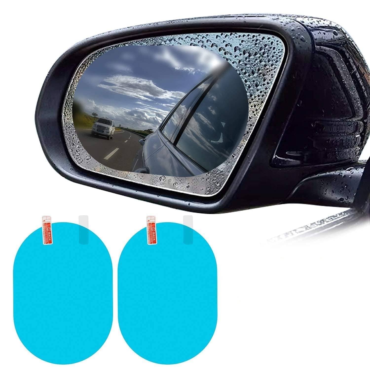 THRIFTKART Transparent Side Mirror Set of 2 THRIFTKART Transparent Side Mirror Set of 2