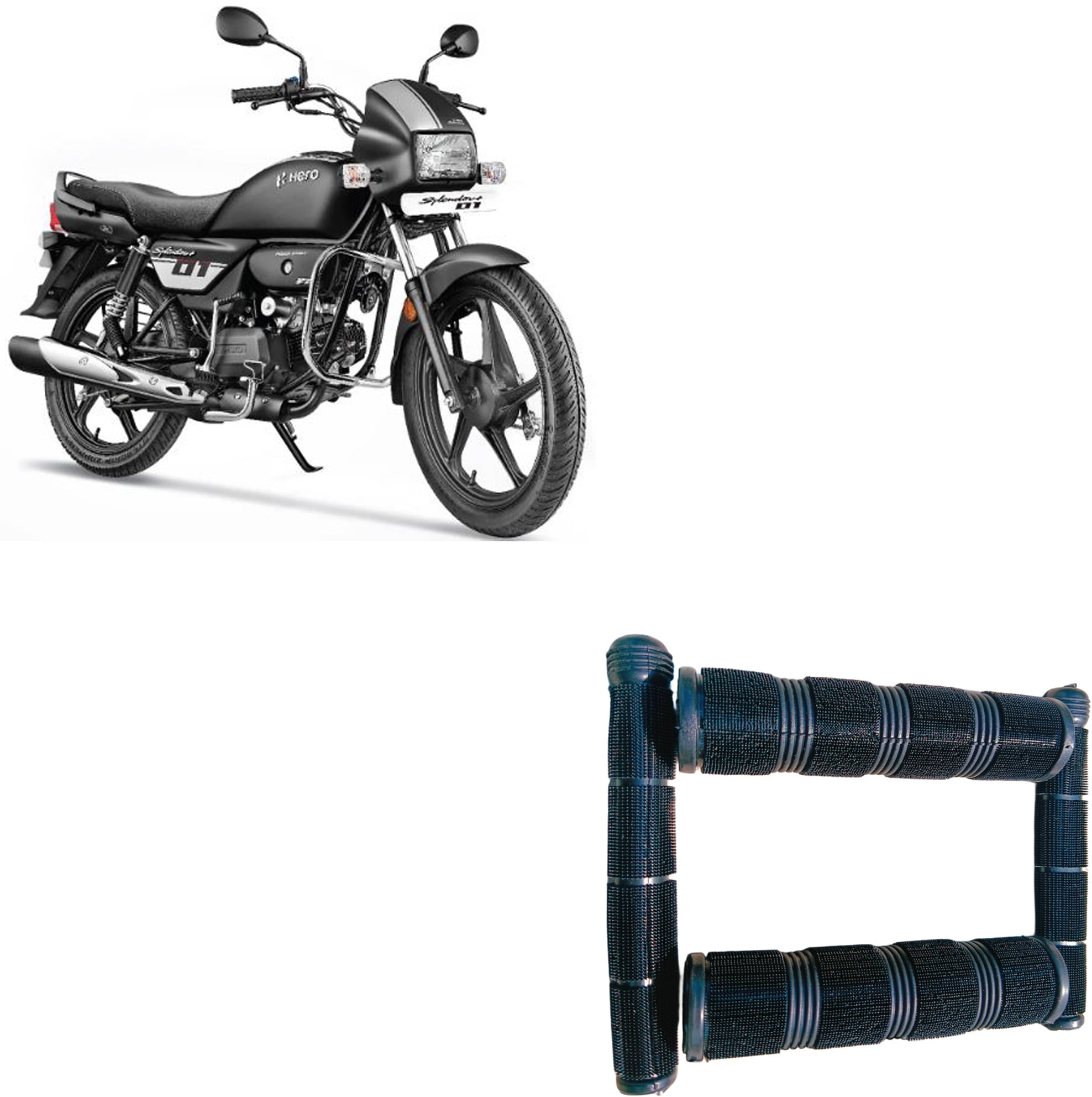 Universal Bike Handle Grip Set of 4 for Two Wheeler Universal Bike Handle Grip Set of 4 for Two Wheeler