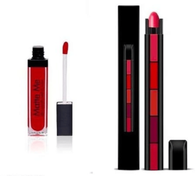 Venus Traders Red Matte Long Lasting Crayon Lipstick ( Pack of 3 )     			Venus Traders Red Matte Long Lasting Crayon Lipstick ( Pack of 3 )