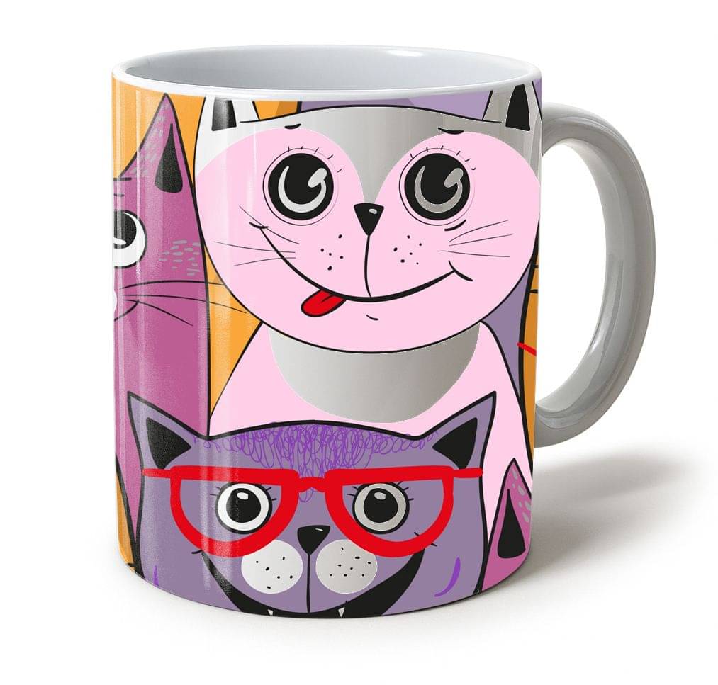 Vihaan Fashions Multicolor Ceramic Gifting Mug     			Vihaan Fashions Multicolor Ceramic Gifting Mug