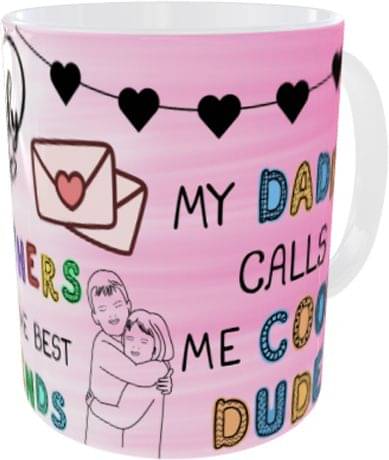 Vihaan Fashions Multicolor Ceramic Gifting Mug     			Vihaan Fashions Multicolor Ceramic Gifting Mug
