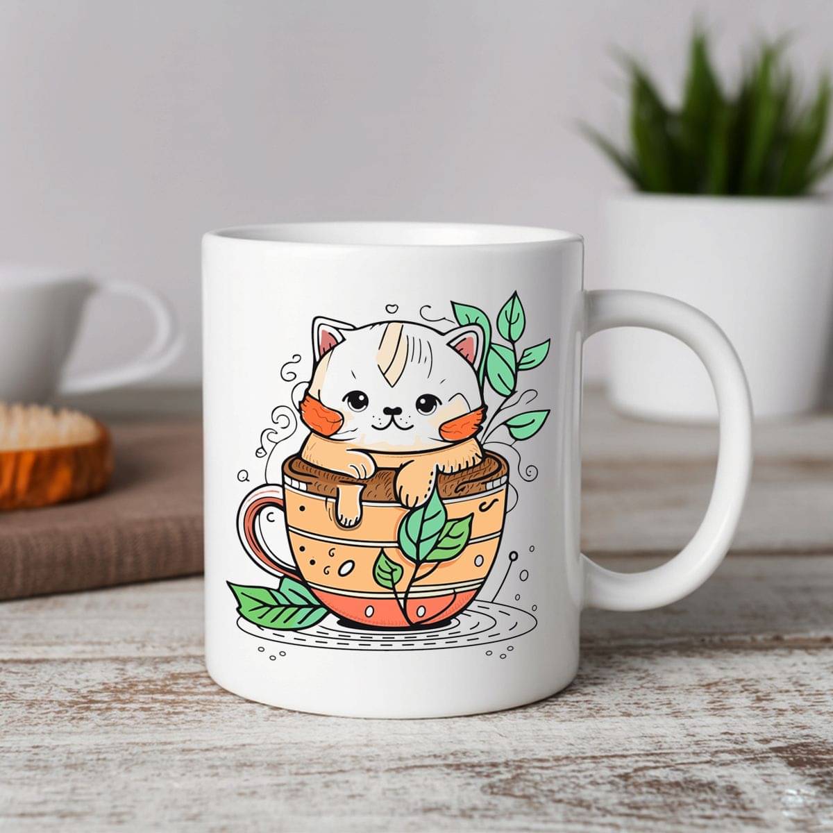 Vihaan Fashions Multicolor Ceramic Gifting Mug     			Vihaan Fashions Multicolor Ceramic Gifting Mug