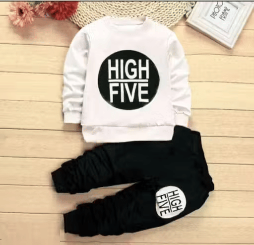 WARSI BROTHER''S Pack of 1 Baby Boys Cotton Blend T-Shirt & Capris Set ( White ) WARSI BROTHER''S Pack of 1 Baby Boys Cotton Blend T-Shirt & Capris Set ( White )