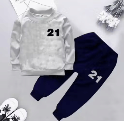 WARSI BROTHER''S Pack of 1 Baby Boys Cotton Blend T-Shirt & Capris Set ( Grey ) WARSI BROTHER''S Pack of 1 Baby Boys Cotton Blend T-Shirt & Capris Set ( Grey )