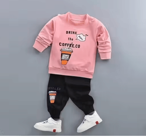     			WARSI BROTHER''S Pack of 1 Baby Boys Cotton Blend T-Shirt & Capris Set ( Peach )