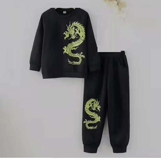     			WARSI BROTHER''S Pack of 1 Baby Boys Cotton Blend T-Shirt & Capris Set ( Black )