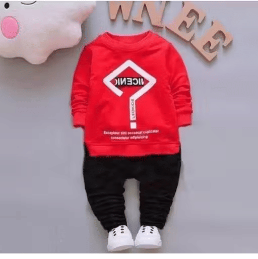 WARSI BROTHER''S Pack of 1 Baby Boys Cotton Blend T-Shirt & Capris Set ( Red ) WARSI BROTHER''S Pack of 1 Baby Boys Cotton Blend T-Shirt & Capris Set ( Red )