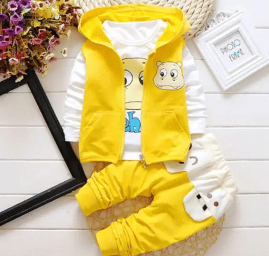 WARSI BROTHER''S Pack of 1 Baby Boys Cotton Blend T-Shirt & Capris Set ( Yellow ) WARSI BROTHER''S Pack of 1 Baby Boys Cotton Blend T-Shirt & Capris Set ( Yellow )