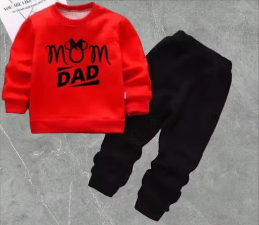     			WARSI BROTHER''S Pack of 1 Baby Boys Cotton Blend T-Shirt & Capris Set ( Red )