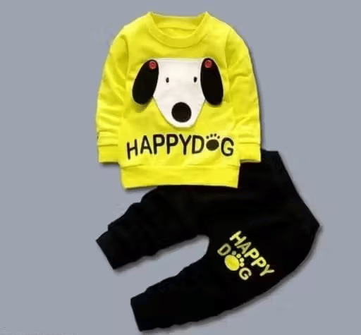     			WARSI BROTHER''S Pack of 1 Baby Boys Cotton Blend T-Shirt & Capris Set ( Yellow )