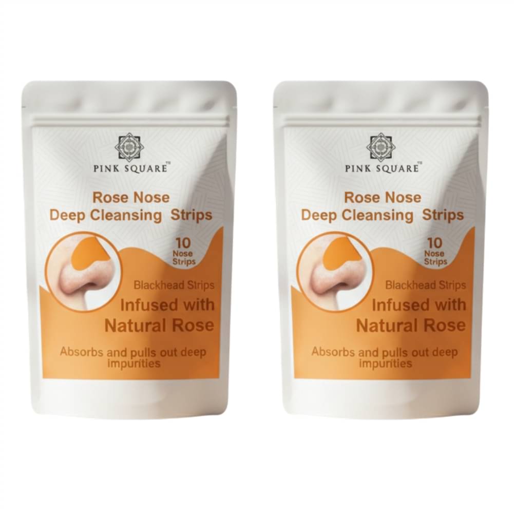 pink square - Pores Cleansing Strip For All Skin Type ( Pack of 2 )     			pink square - Pores Cleansing Strip For All Skin Type ( Pack of 2 )