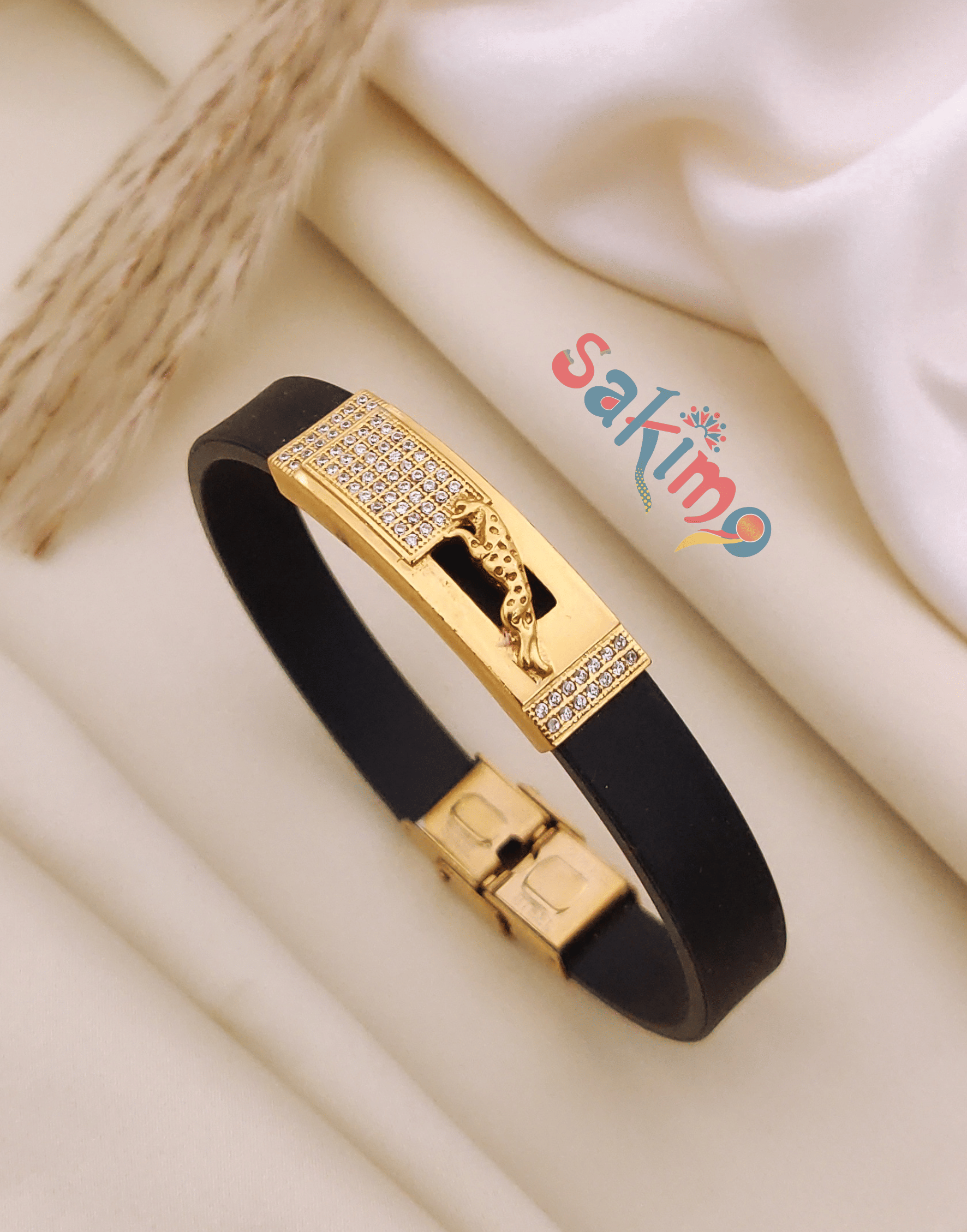 sakimo Black Bracelet ( Pack of 1 ) sakimo Black Bracelet ( Pack of 1 )