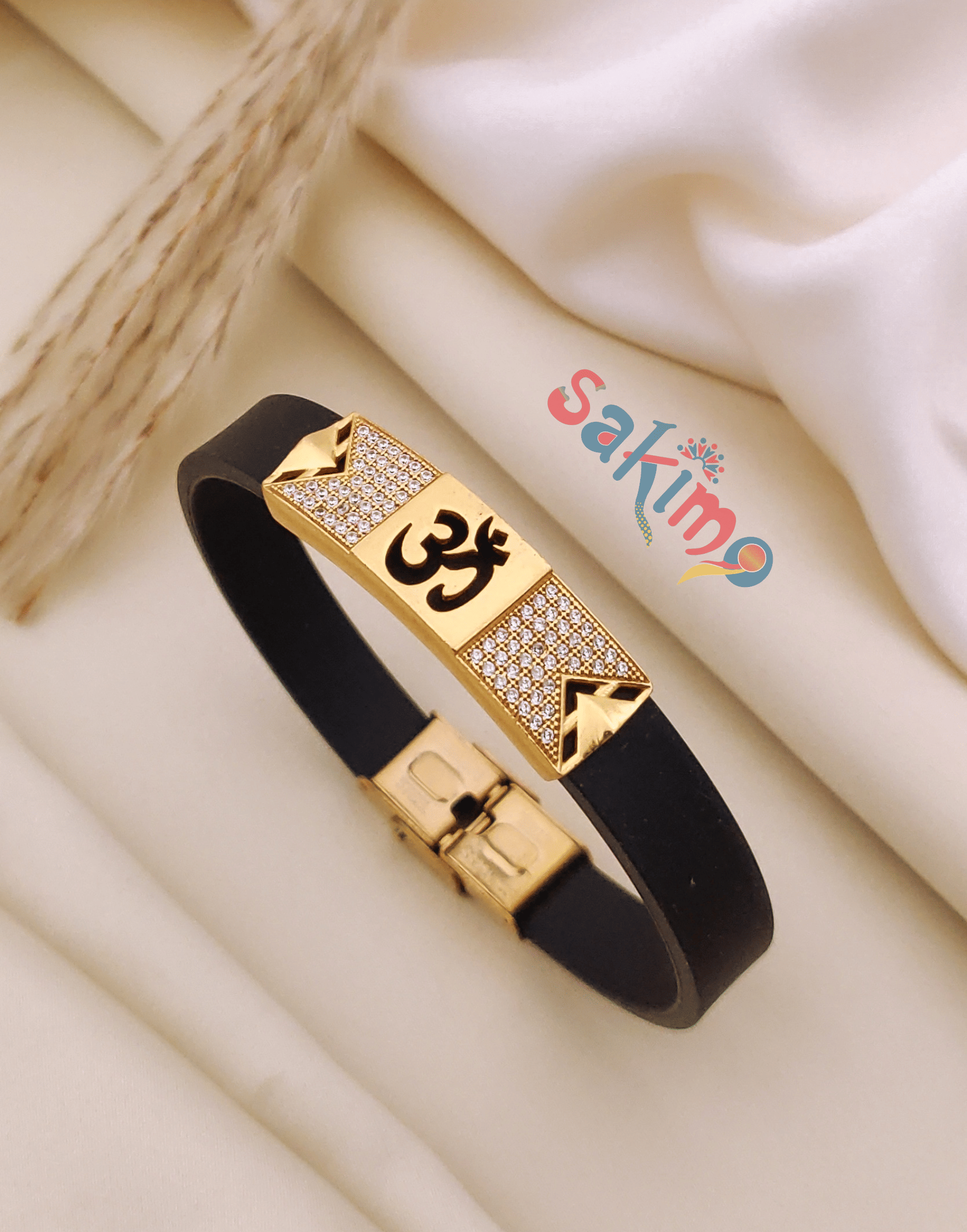 sakimo Black Bracelet ( Pack of 1 ) - Bangles & Bracelets | Buy online on ZillyBuy