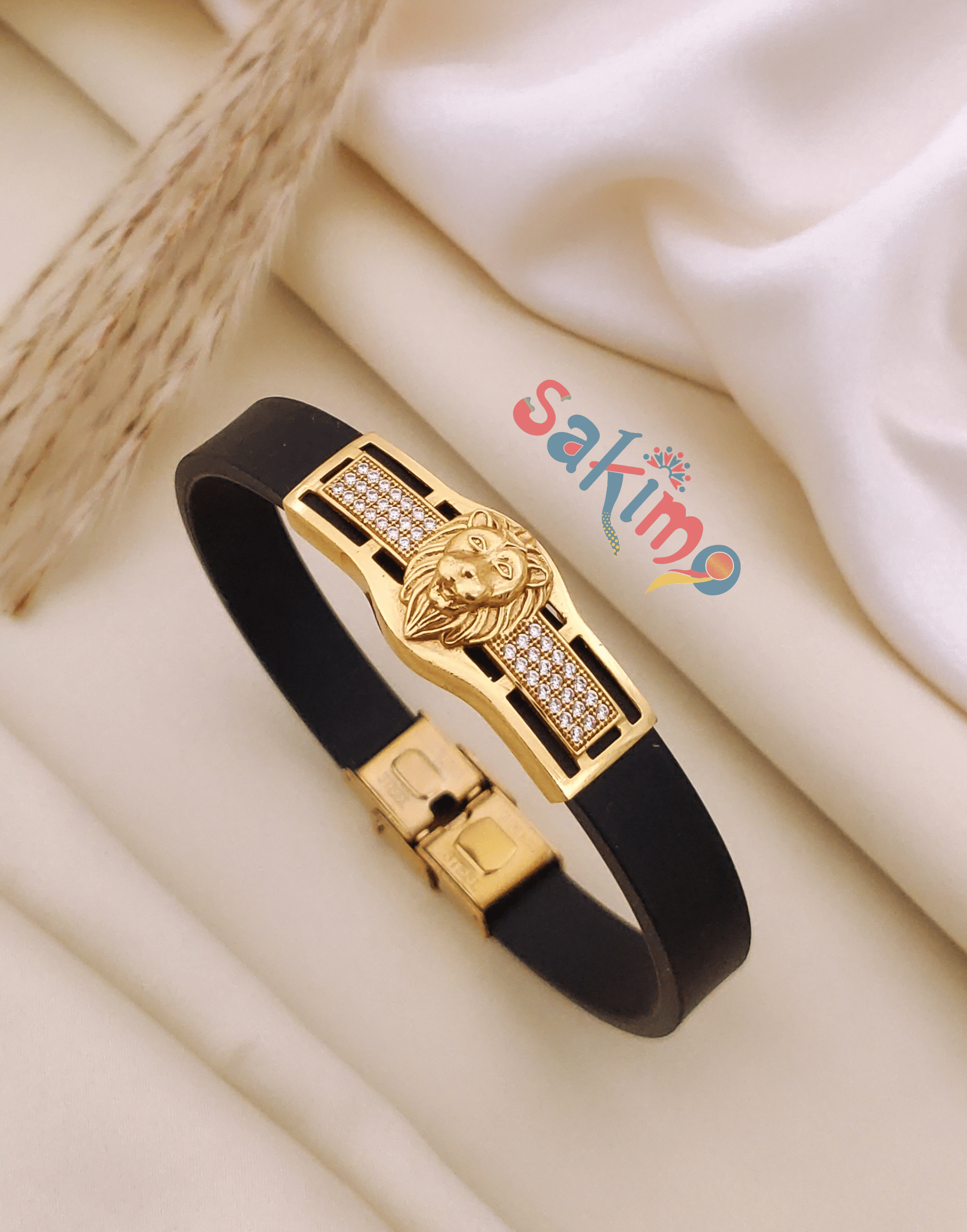 sakimo Black Bracelet ( Pack of 1 ) - Bangles & Bracelets | Buy online on ZillyBuy