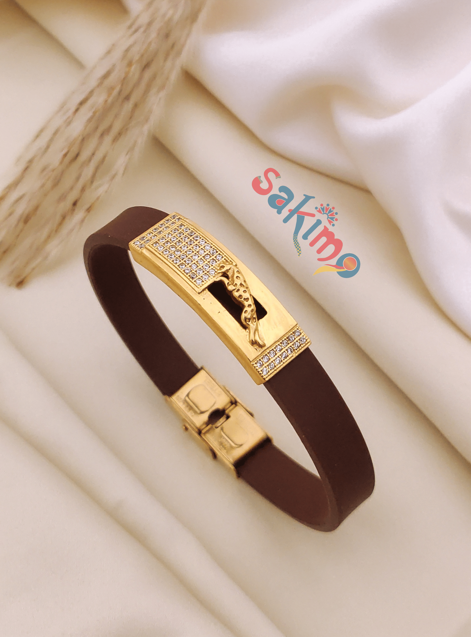 sakimo Brown Bracelet ( Pack of 1 )     			sakimo Brown Bracelet ( Pack of 1 )