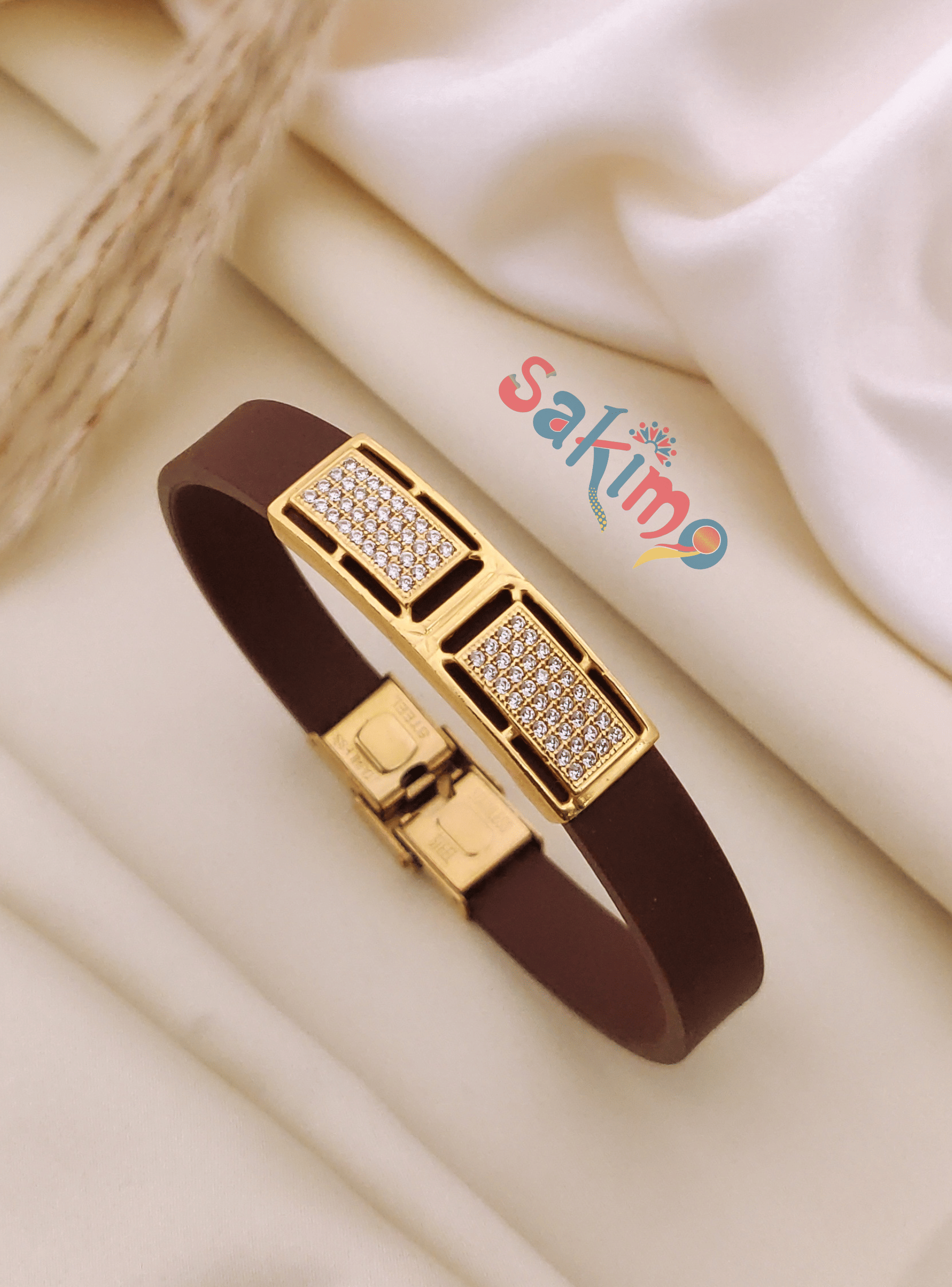 sakimo Brown Bracelet ( Pack of 1 ) sakimo Brown Bracelet ( Pack of 1 )