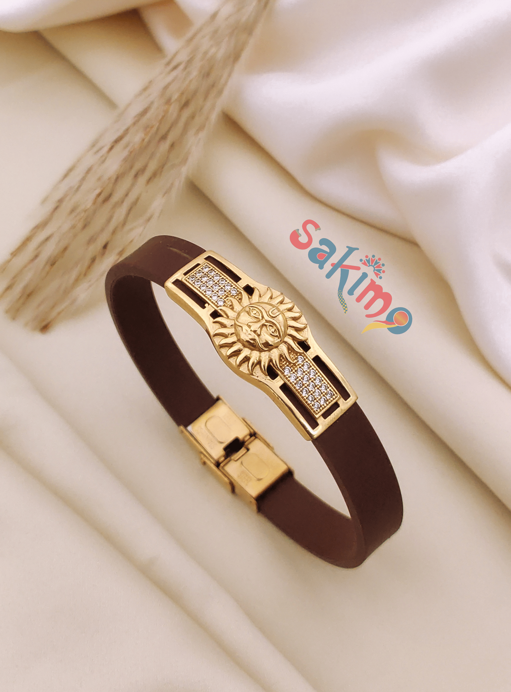 sakimo Brown Bracelet ( Pack of 1 ) sakimo Brown Bracelet ( Pack of 1 )