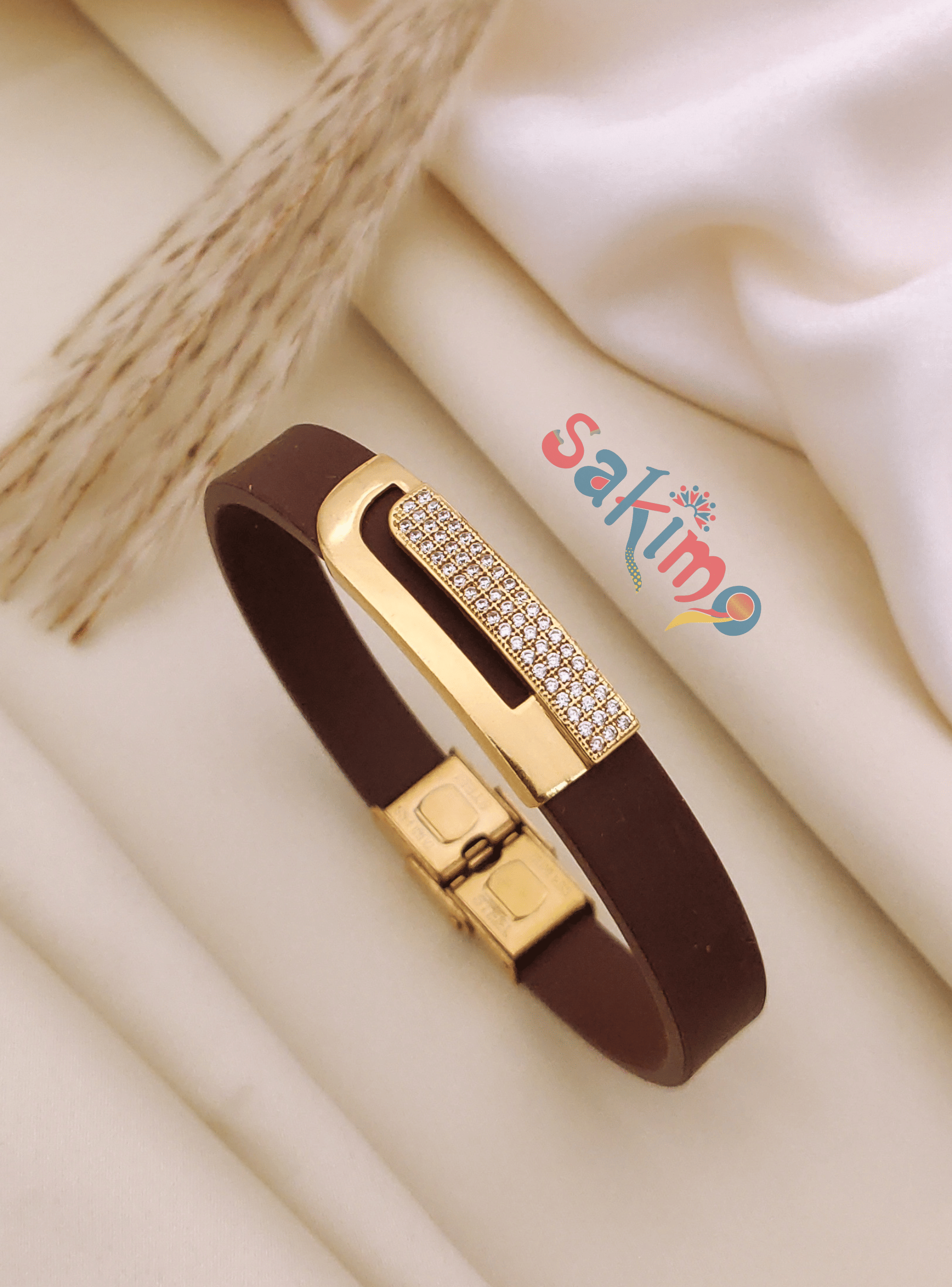 sakimo Brown Bracelet ( Pack of 1 ) - Bangles & Bracelets | Buy online on ZillyBuy