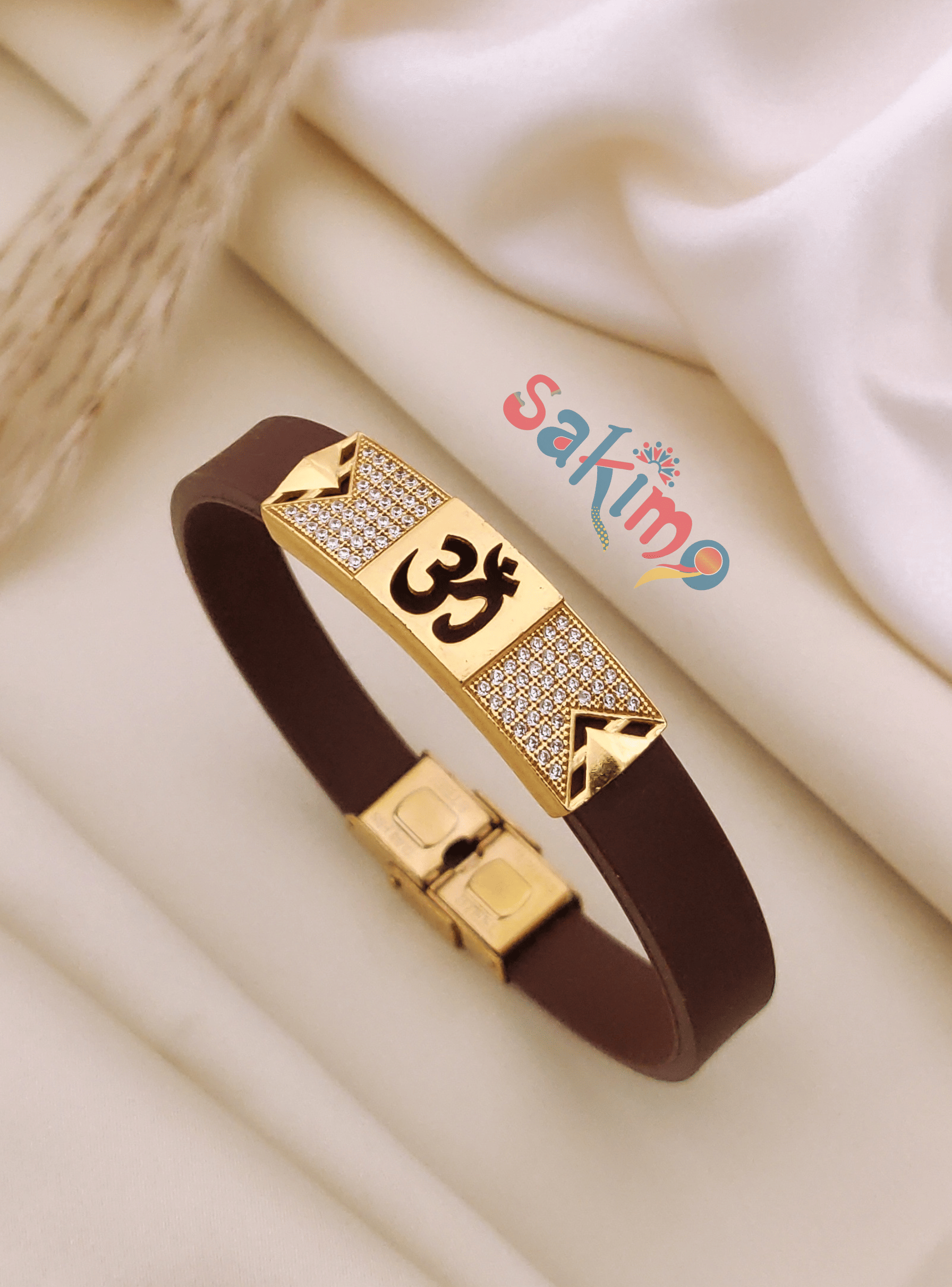sakimo Brown Bracelet ( Pack of 1 )     			sakimo Brown Bracelet ( Pack of 1 )