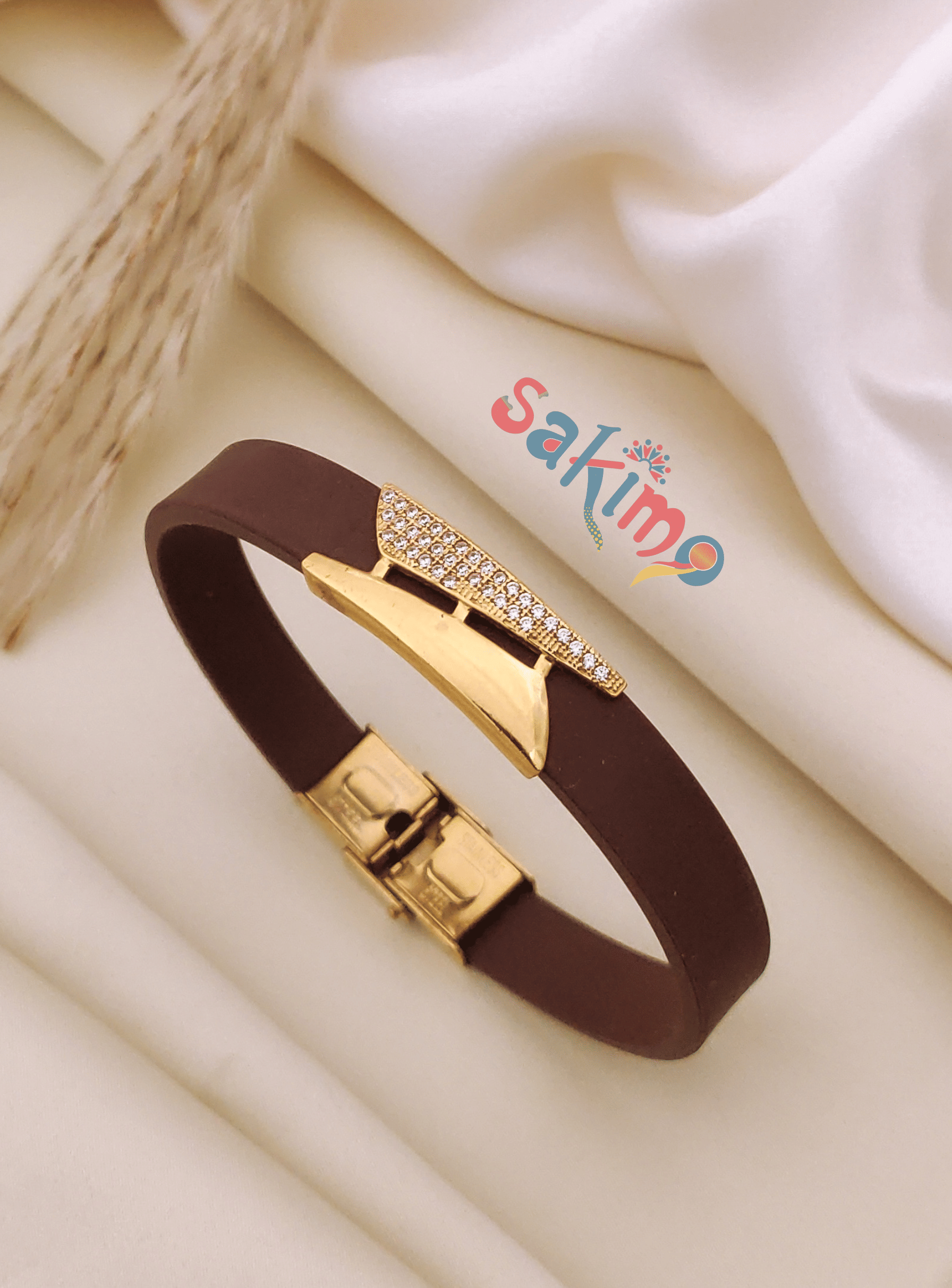 sakimo Brown Bracelet ( Pack of 1 ) sakimo Brown Bracelet ( Pack of 1 )