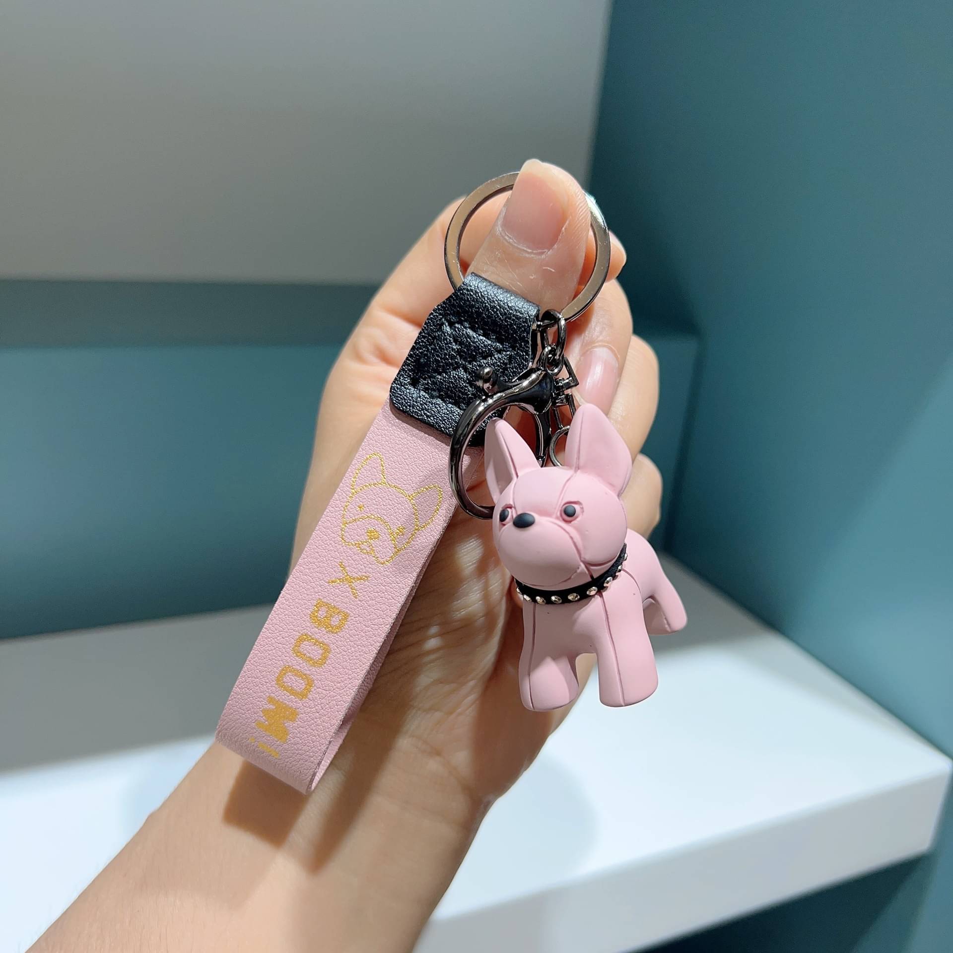     			3Mads Pink Key Chain ( Pack of 1 )