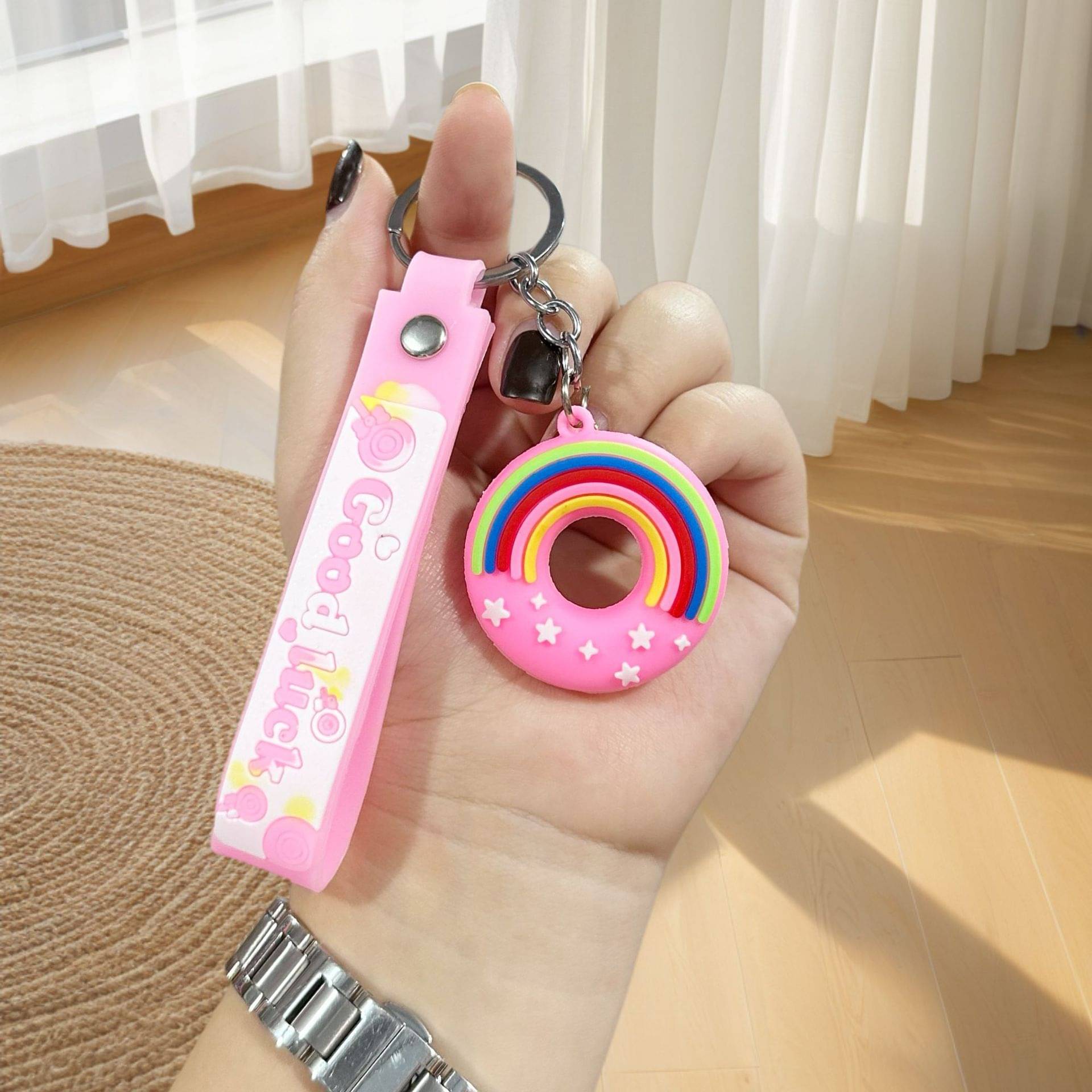     			3Mads Pink Key Chain ( Pack of 1 )