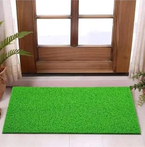 Butterfly Effect Set of 1 Anti-skid Rubber Door Mat ( 58 X 38 cm ) Green Butterfly Effect Set of 1 Anti-skid Rubber Door Mat ( 58 X 38 cm ) Green